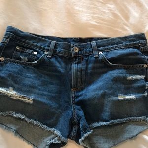 Rag and bone jean shorts